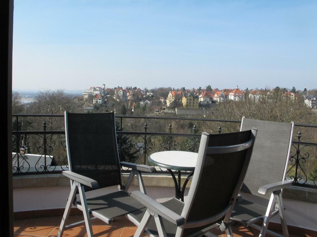 Ferienwohnung Mit Tollem Ausblick Drážďany Exteriér fotografie